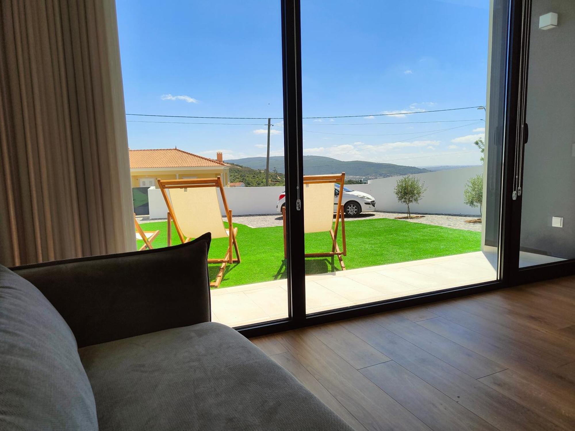 Casa De Lazer Da Cha Villa Alqueidao da Serra Bagian luar foto