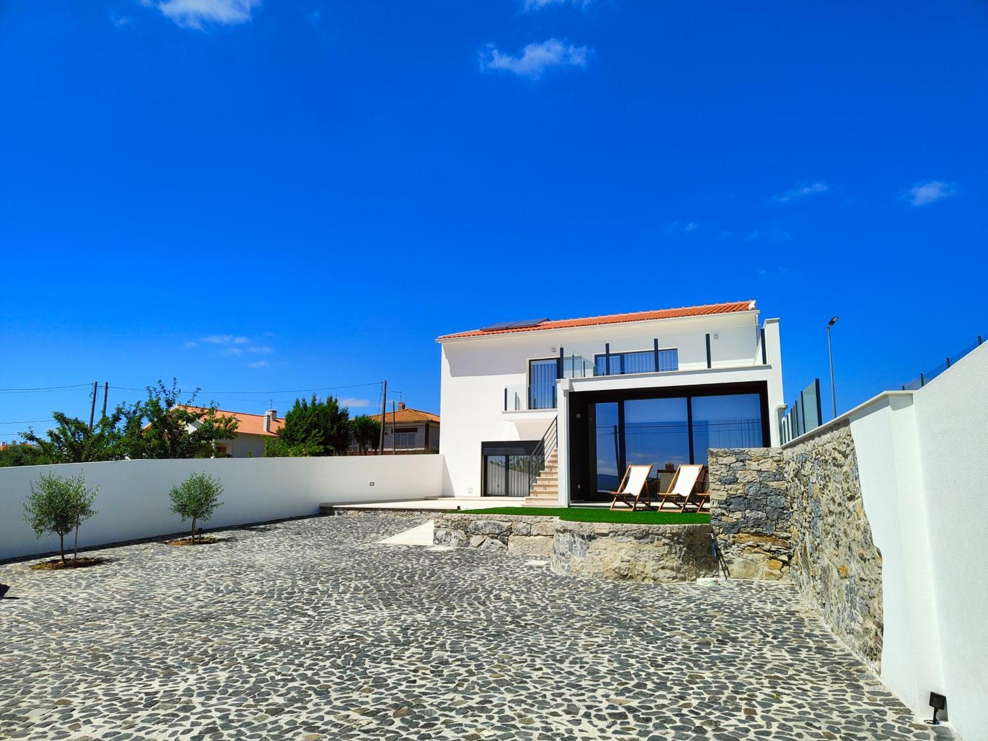 Casa De Lazer Da Cha Villa Alqueidao da Serra Bagian luar foto